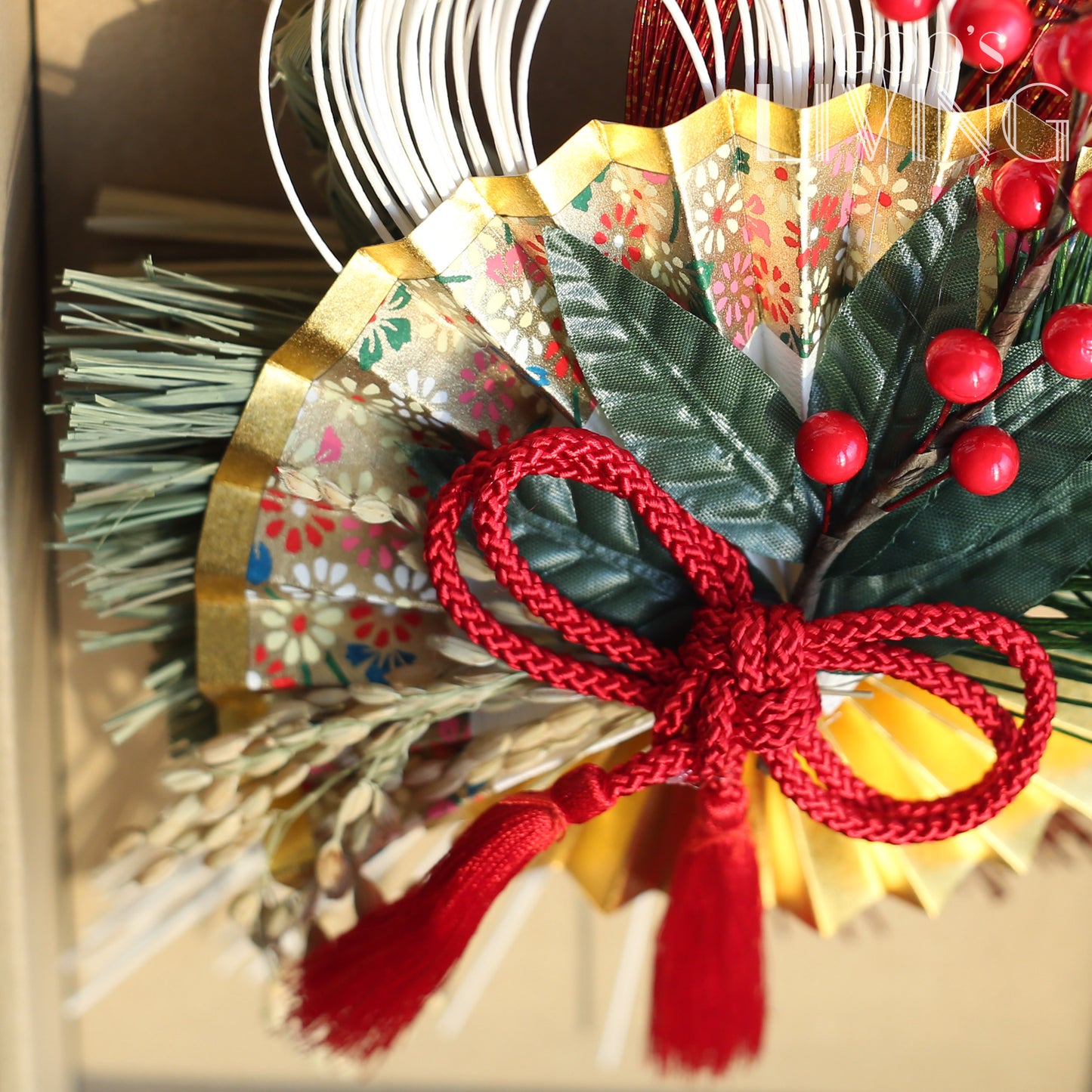 竹治郎正月飾 雪月風花 祝之櫻花