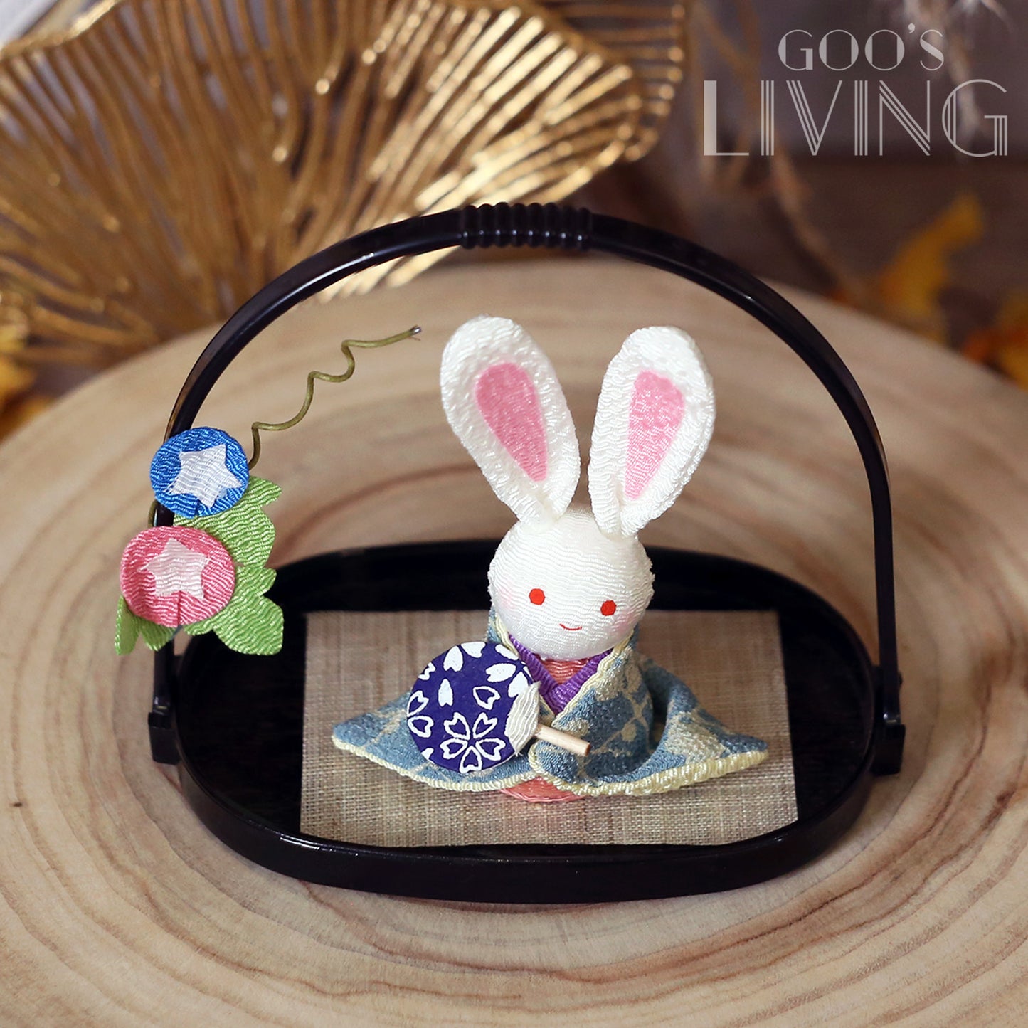 RYUKODO 和服提籃兔