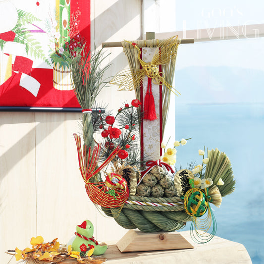 竹治郎正月飾 南魚沼寶船