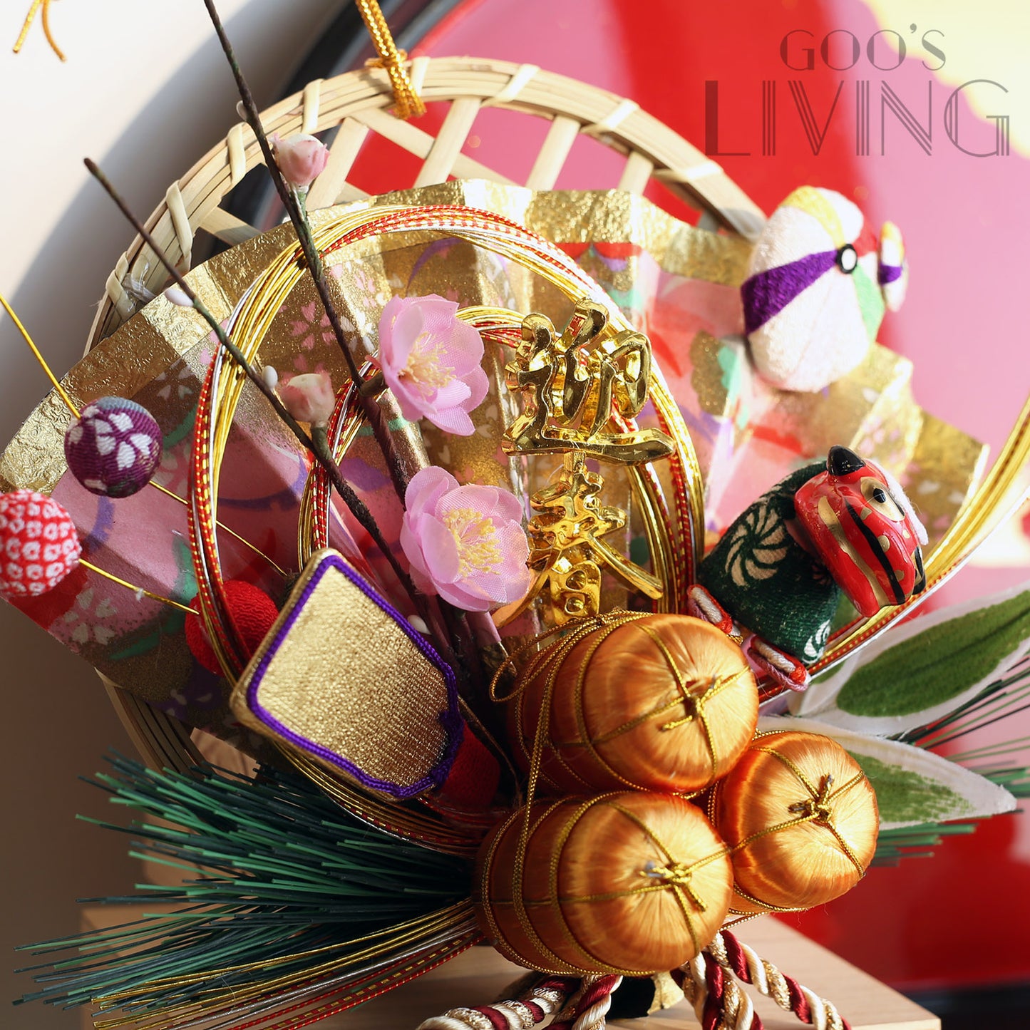 迎春金米桶小金扇