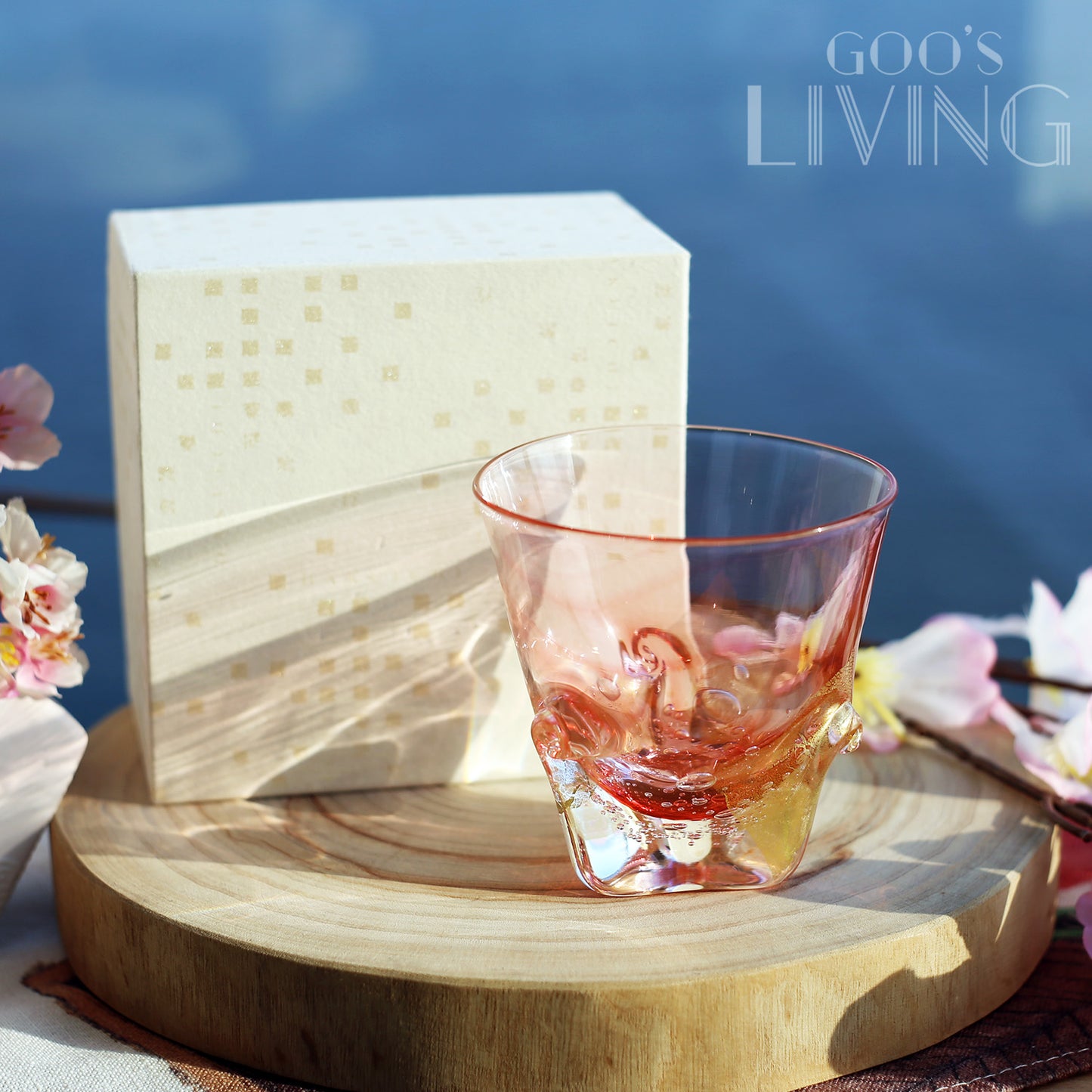 箔一 海神金箔玻璃杯