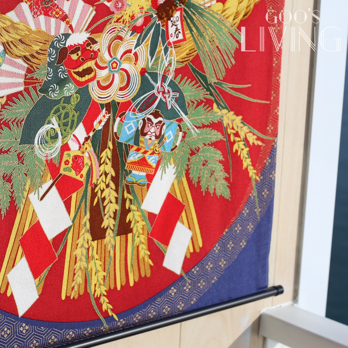 日本傳統迎春掛布