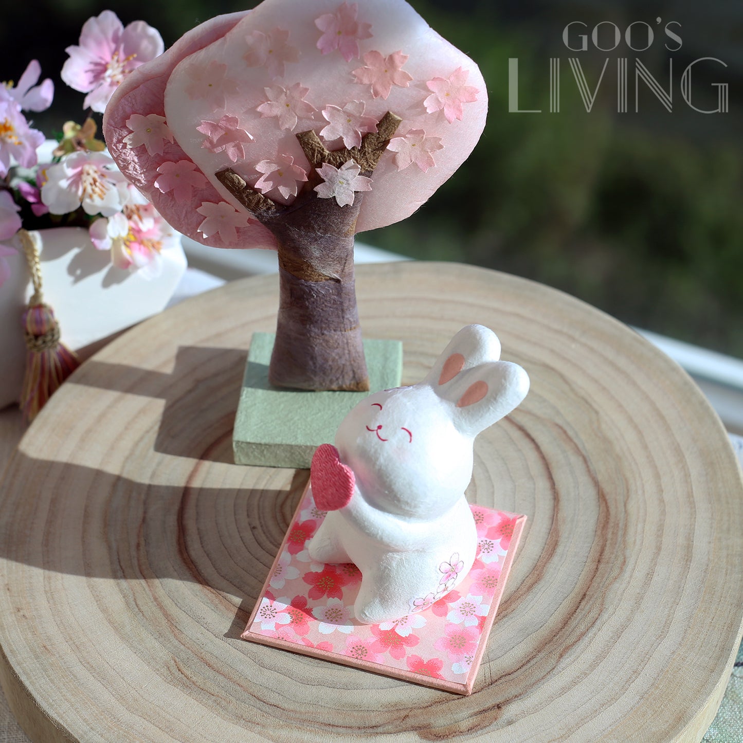 RYUKODO 和紙製請請兔