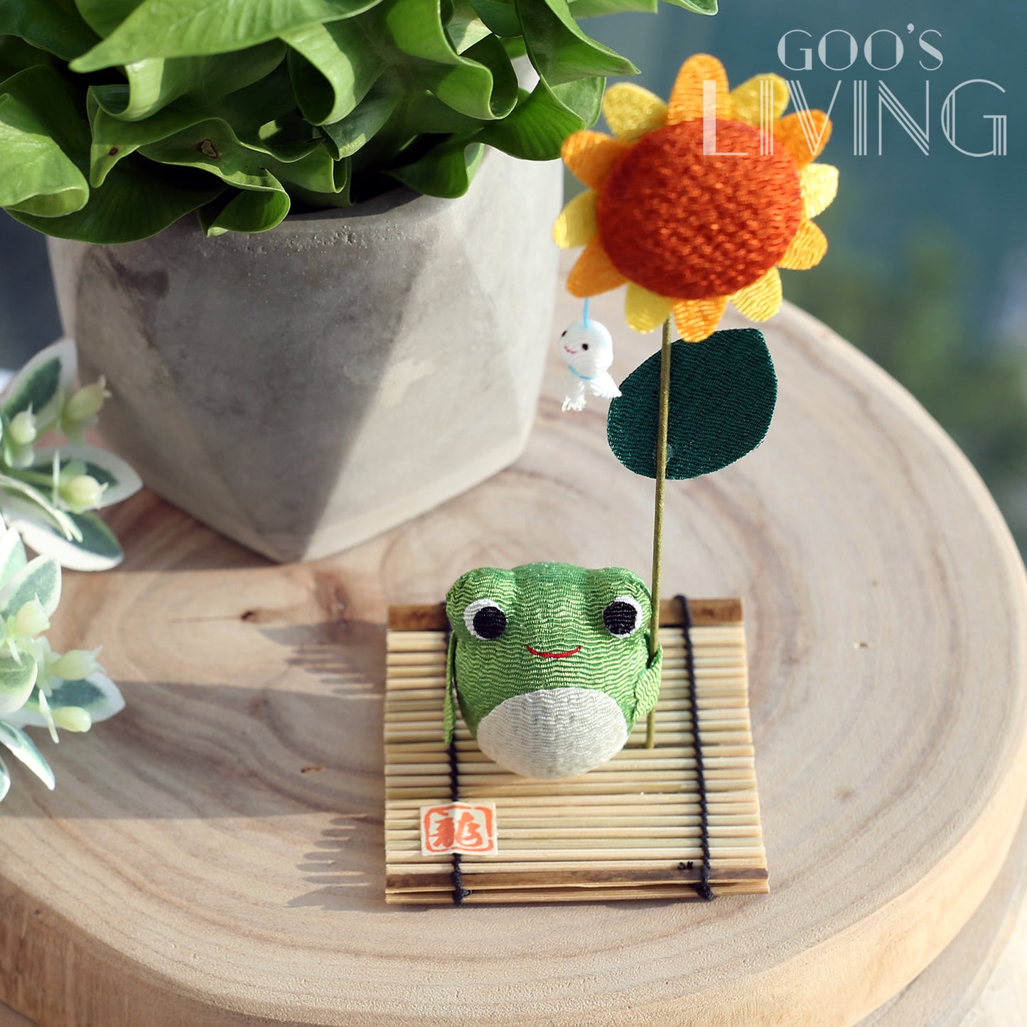 RYUKODO 竹筏太陽青蛙