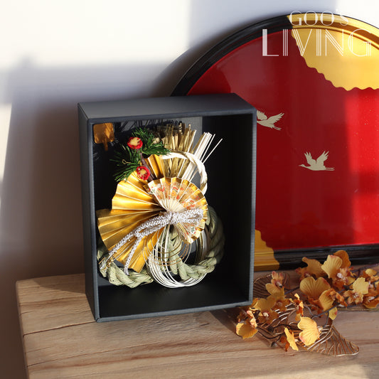 竹治郎正月飾 祝之錦扇