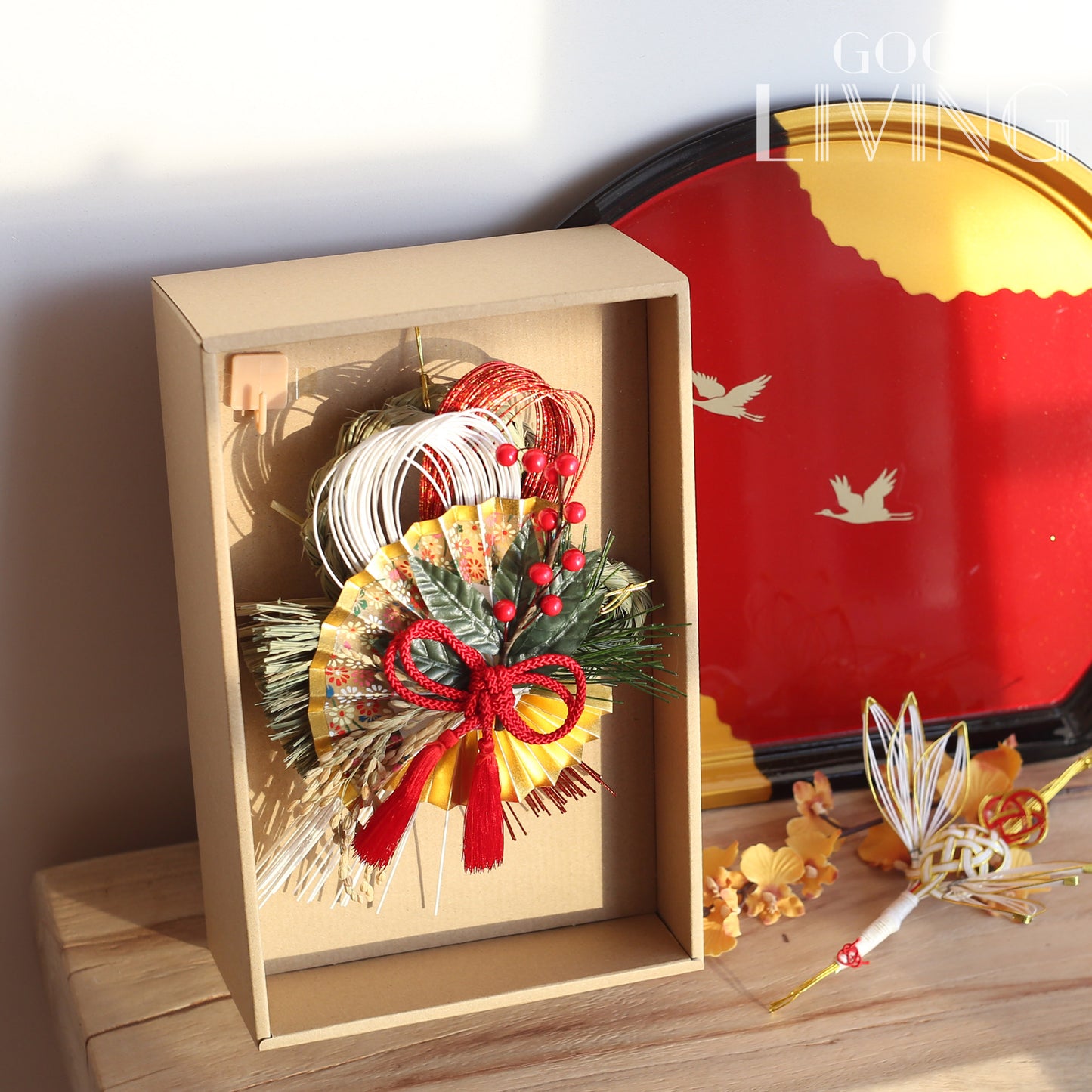 竹治郎正月飾 雪月風花 祝之櫻花