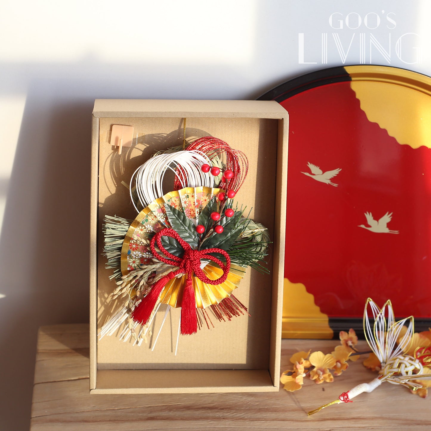 竹治郎正月飾 雪月風花 祝之櫻花