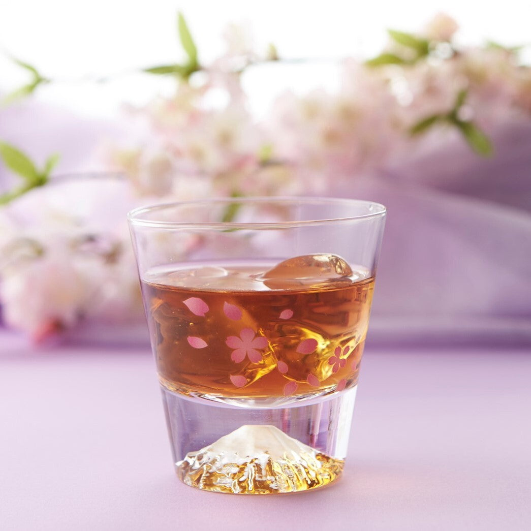 丸モ高木陶器 櫻花富士山冷感杯