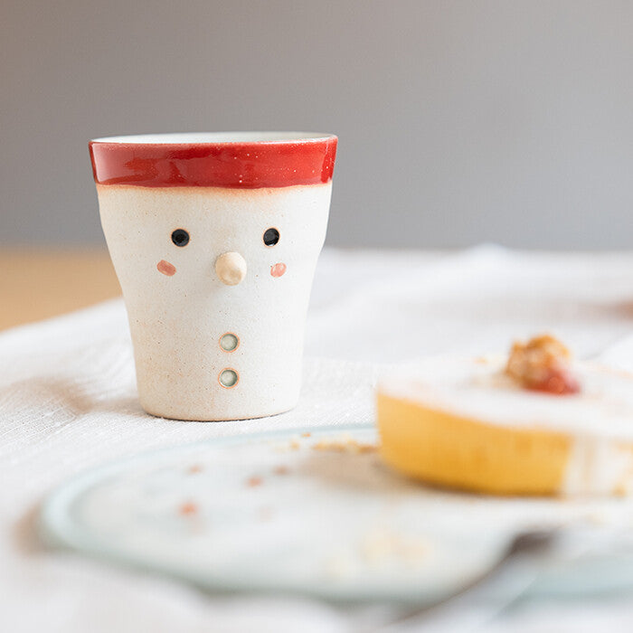 明山窯 信樂燒聖誕陶瓷杯