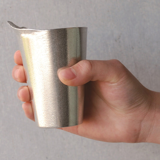 銀雅堂 逆富士浮雲錫杯