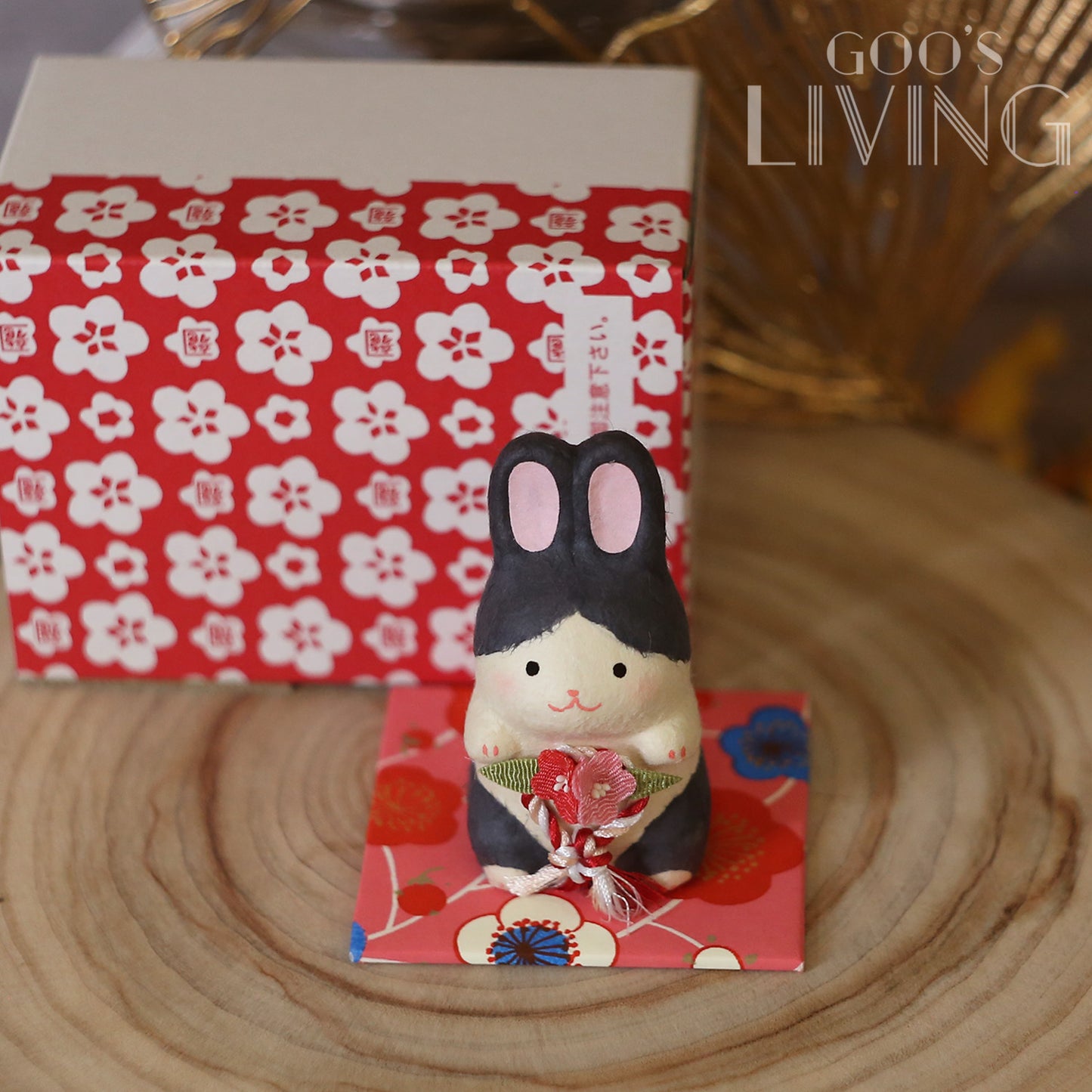 RYUKODO 注連繩黑白兔