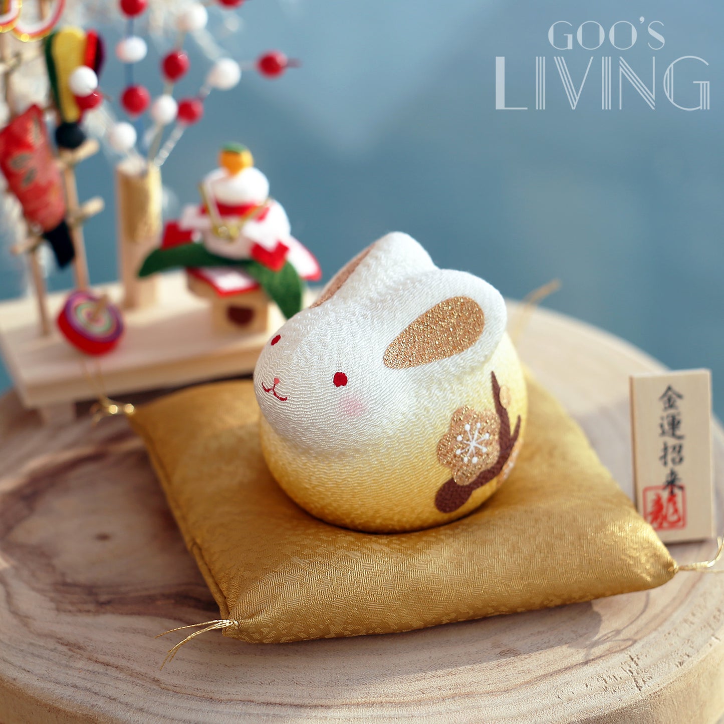 RYUKODO 金運招來招財兔