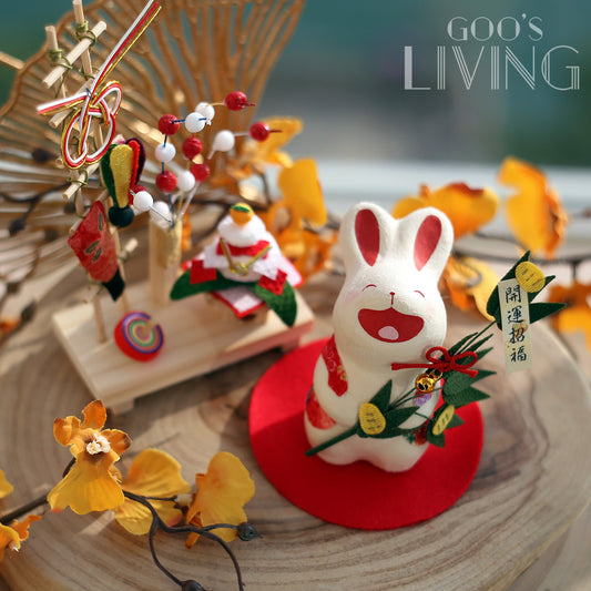 RYUKODO 大笑福笹兔