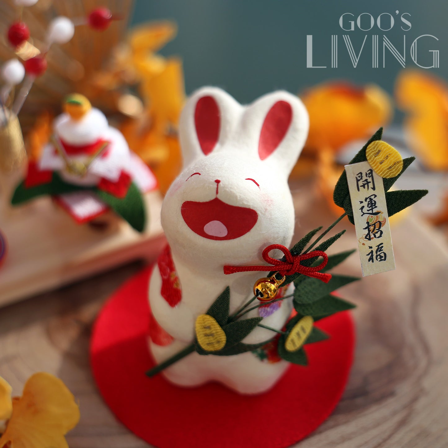 RYUKODO 大笑福笹兔