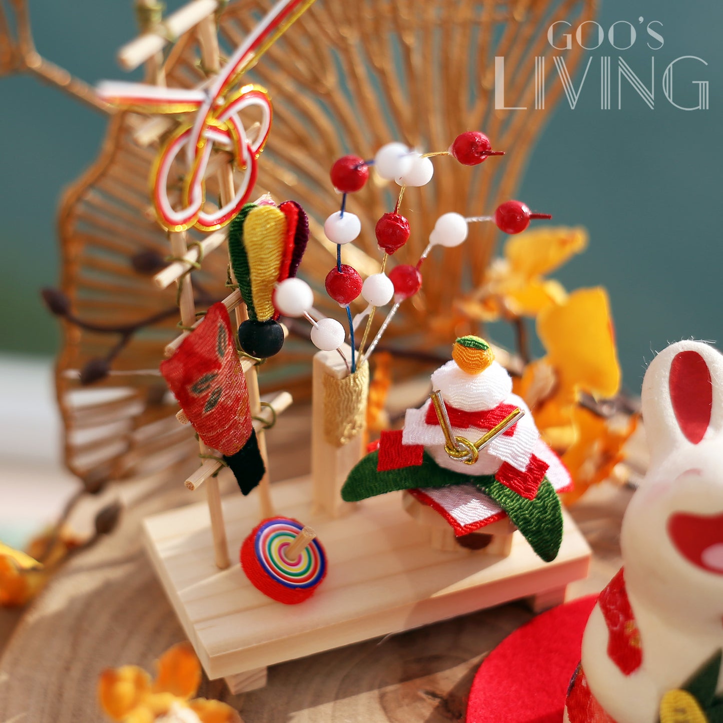 RYUKODO 大笑福笹兔