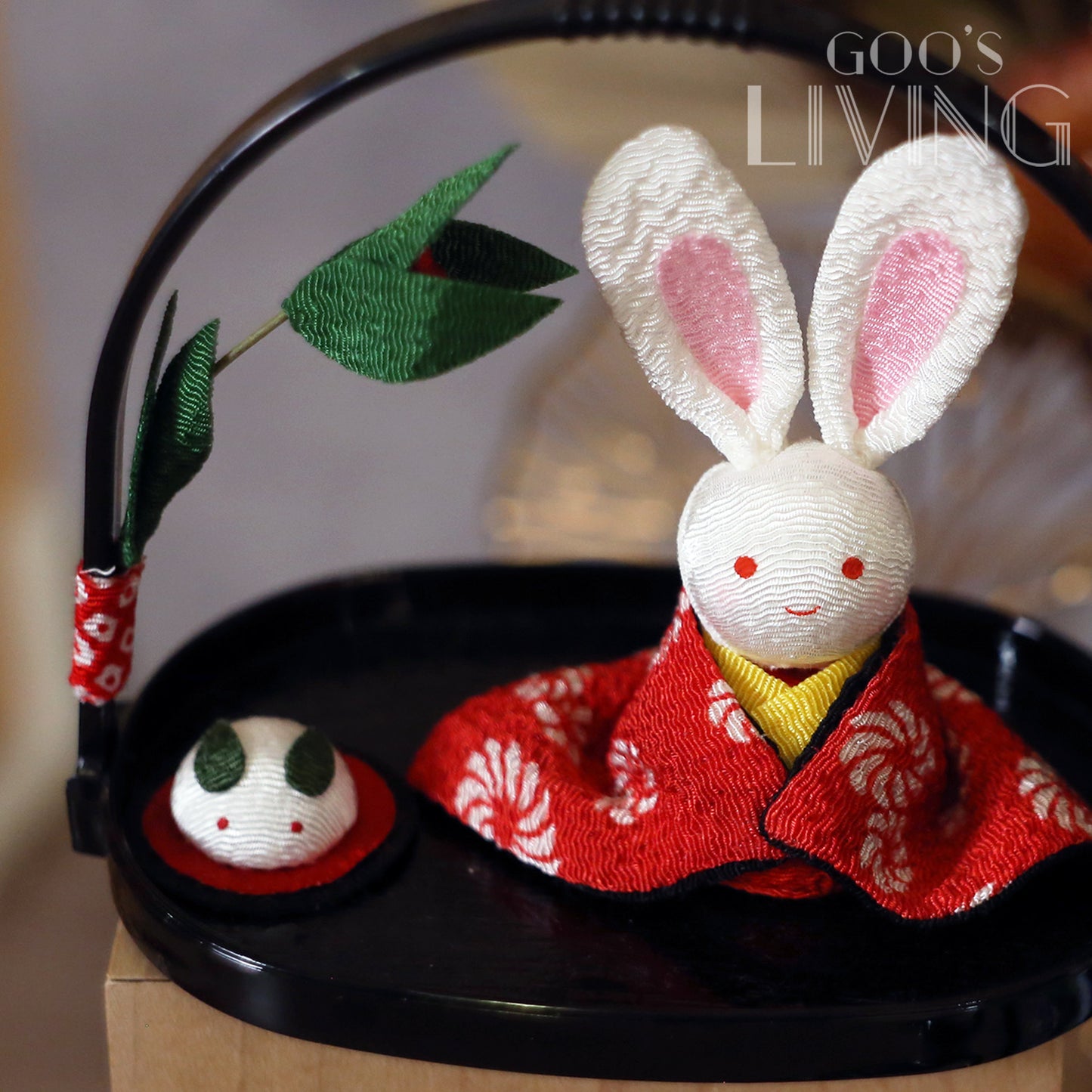 RYUKODO 和服提籃兔