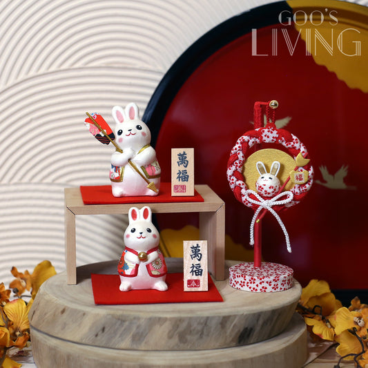 石川製紙 手染美濃紙萬福兔