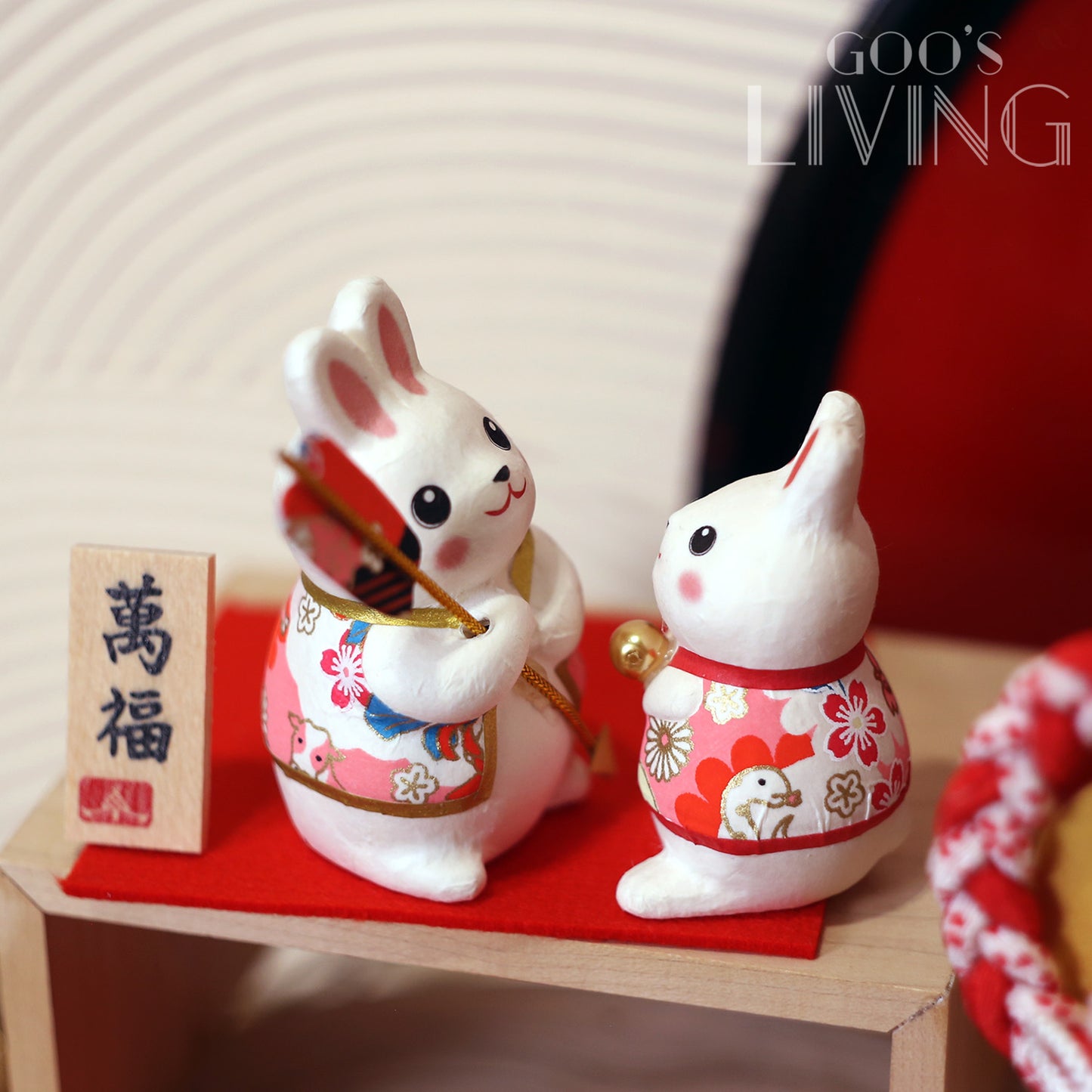 石川製紙 手染美濃紙萬福兔