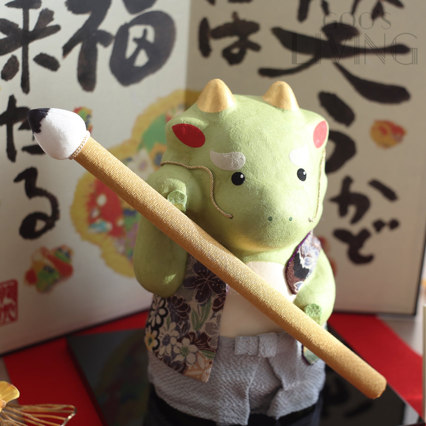 RYUKODO 和紙製特大書法龍