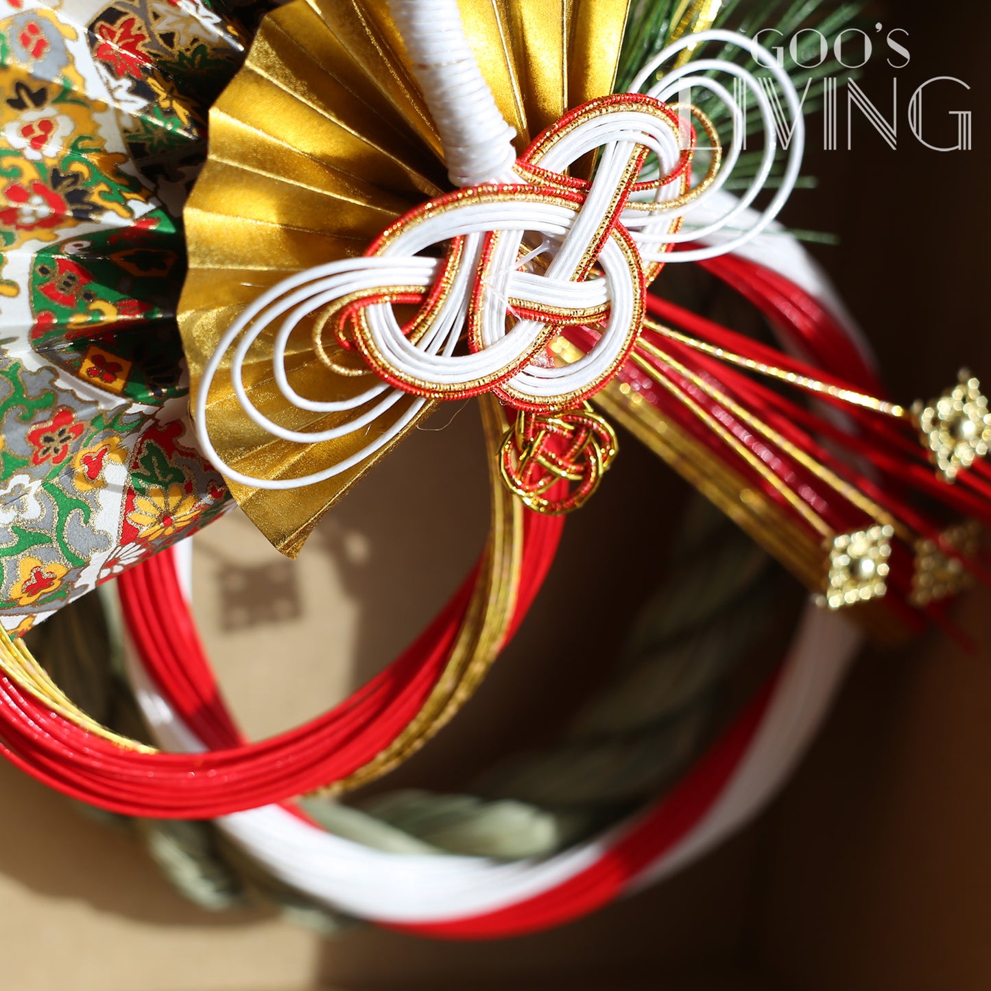 竹治郎正月飾 雪月風花–祝鶴友禪