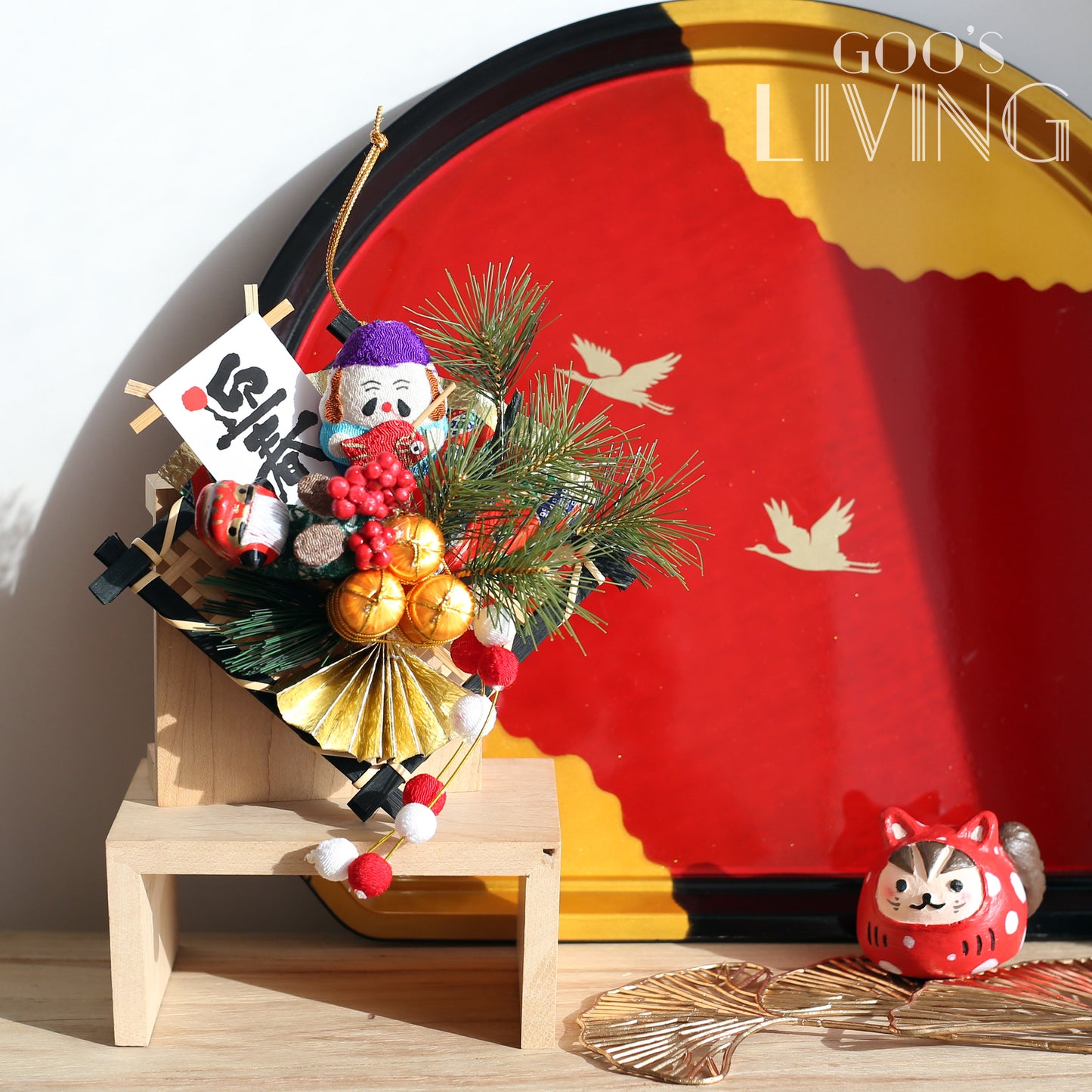 惠比壽獅子舞迎春掛飾