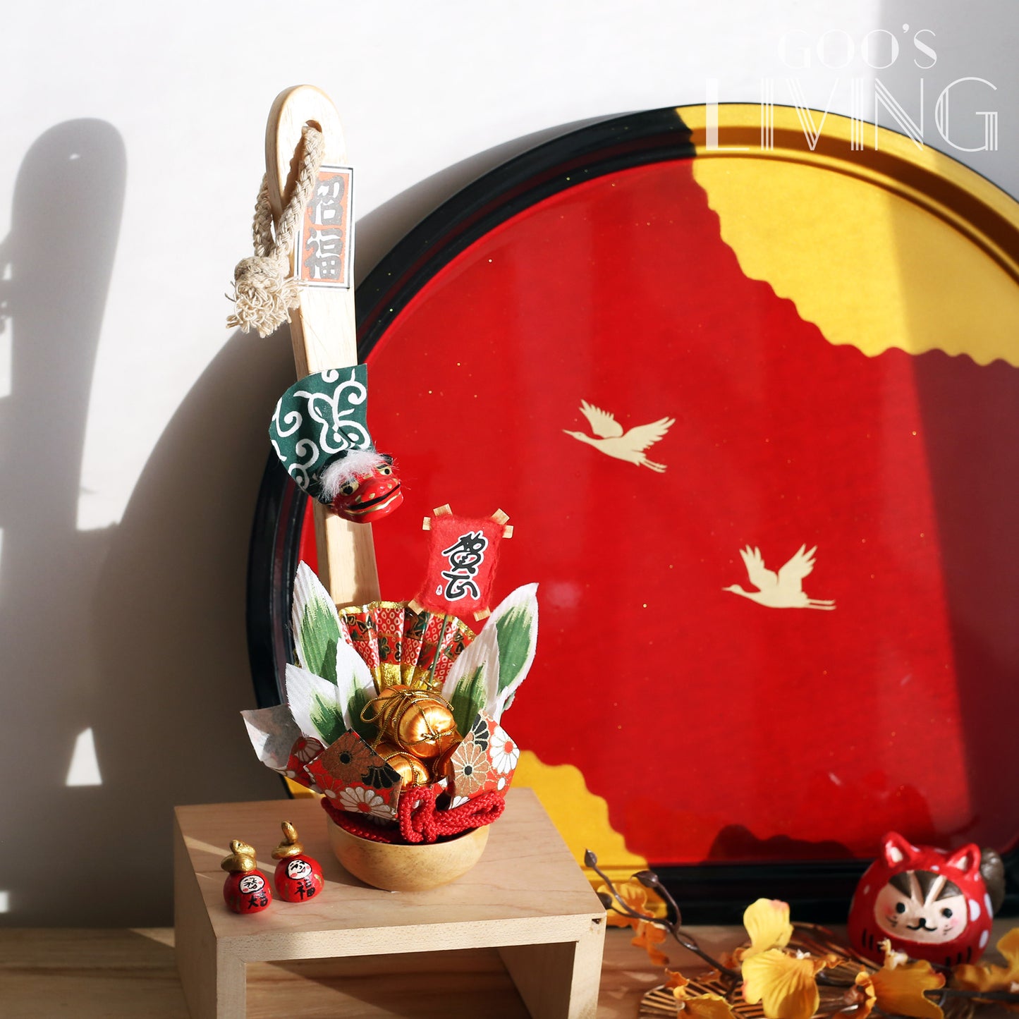 獅子舞招福湯匙掛飾