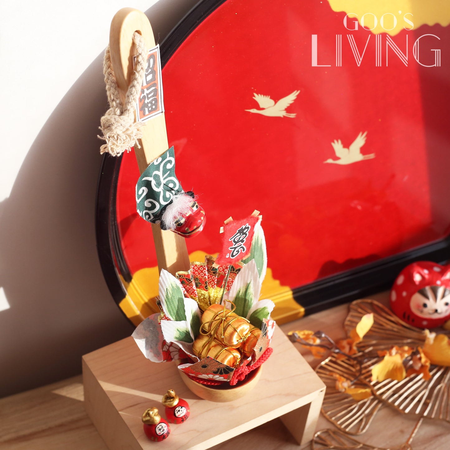 獅子舞招福湯匙掛飾