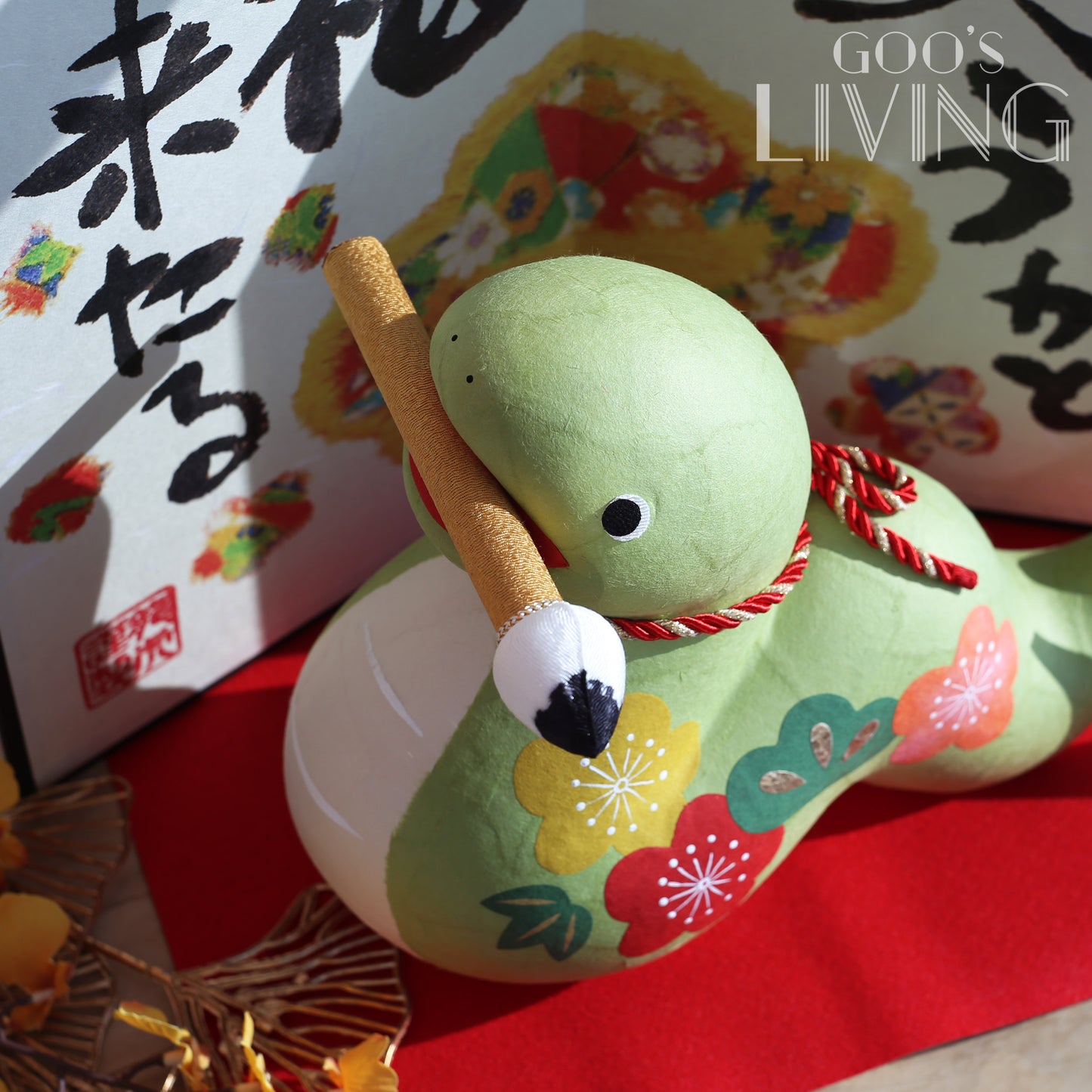 RYUKODO 和紙製特大書法蛇