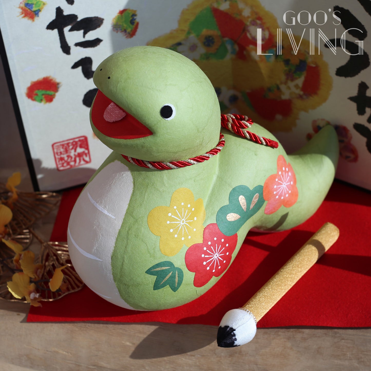 RYUKODO 和紙製特大書法蛇