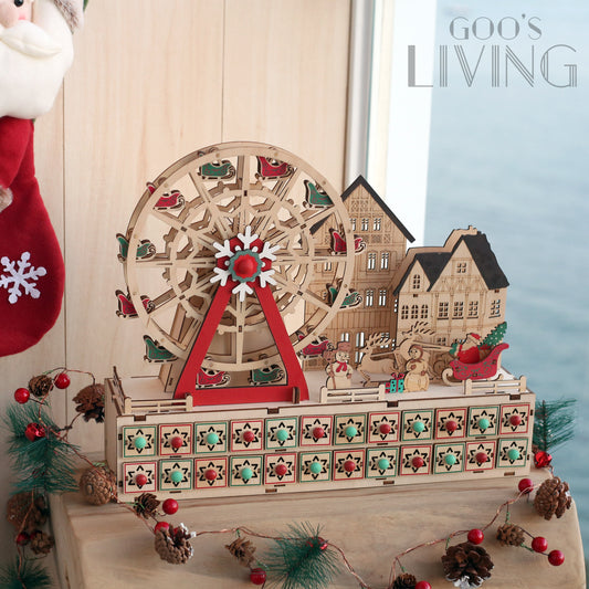 聖誕摩天輪 LED倒數日曆