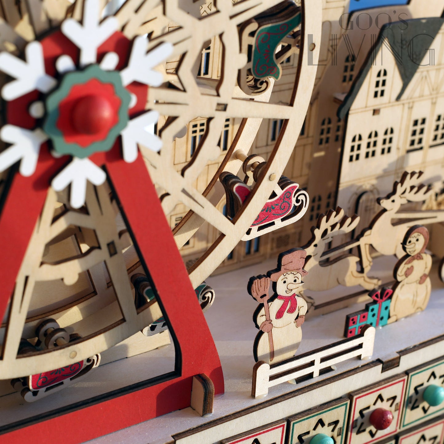 聖誕摩天輪 LED倒數日曆