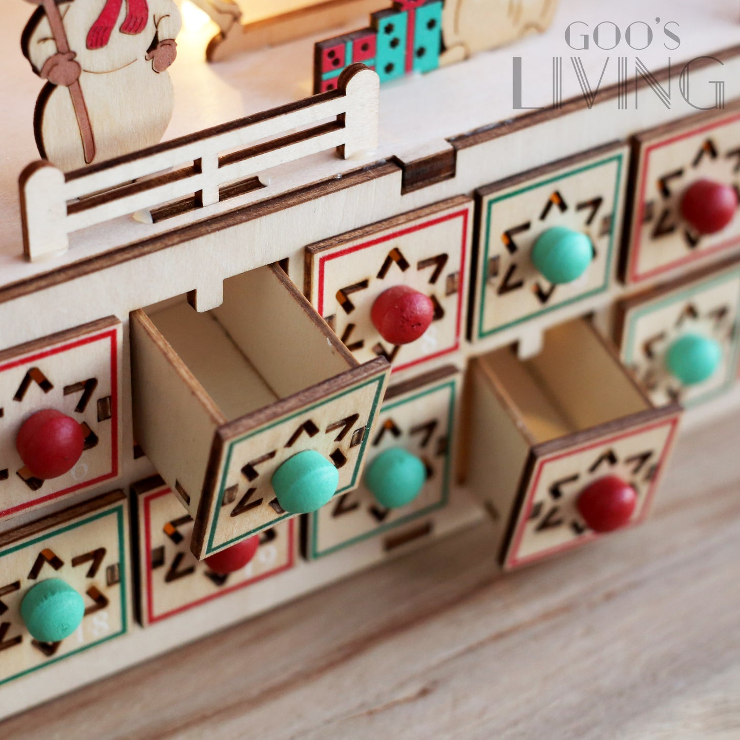 聖誕摩天輪 LED倒數日曆