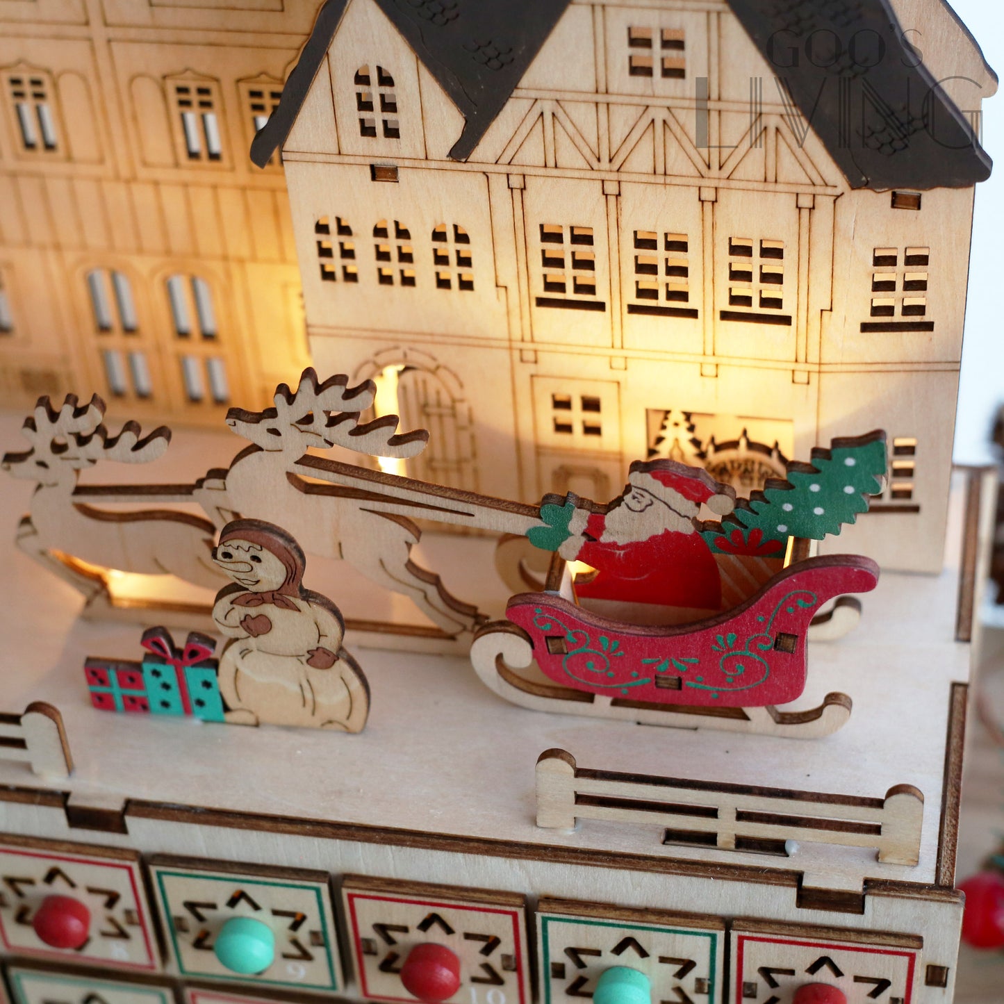 聖誕摩天輪 LED倒數日曆