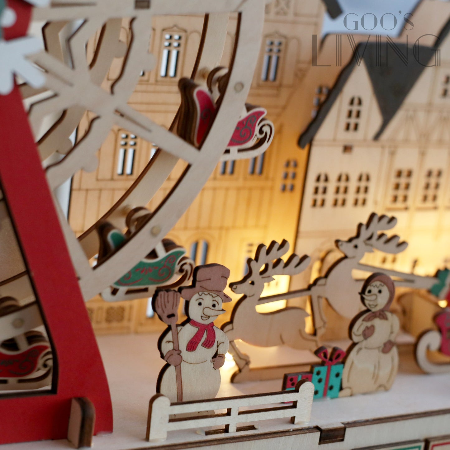 聖誕摩天輪 LED倒數日曆