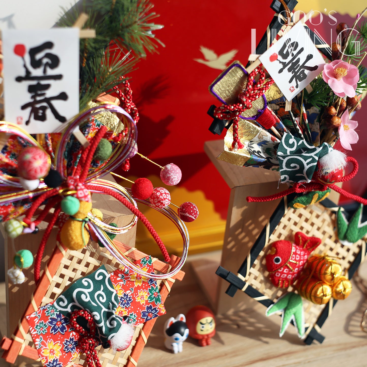 鯛魚/葫蘆迎春掛飾