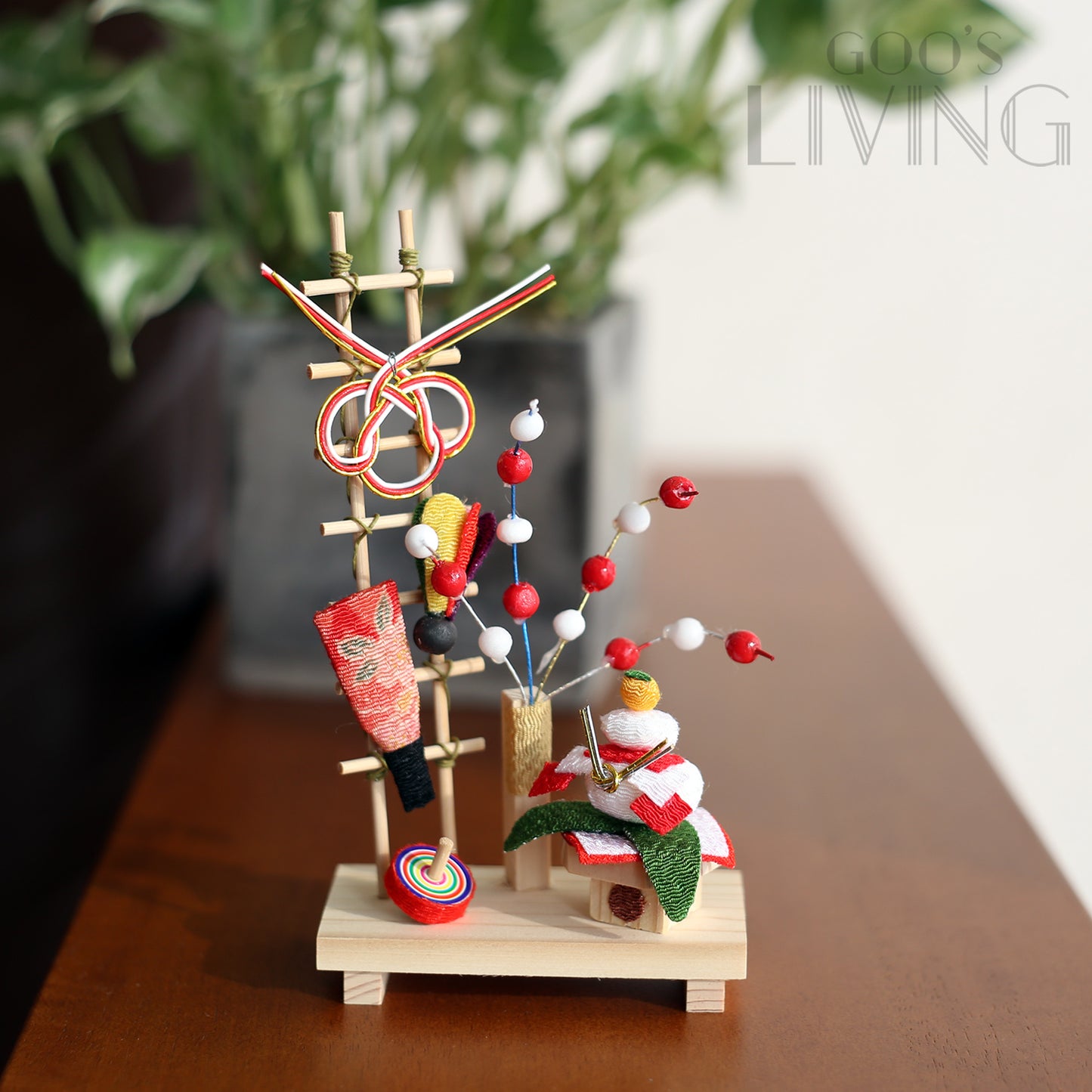 RYUKODO 開運紅白親子龍