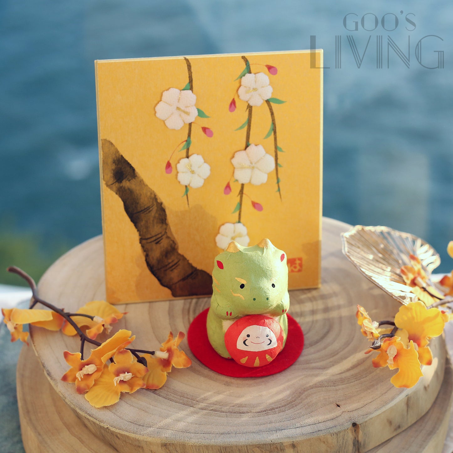 RYUKODO 和紙達摩小龍