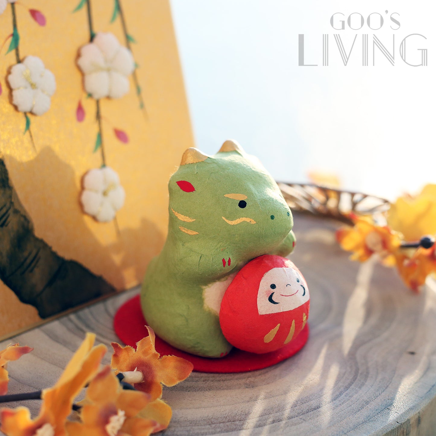 RYUKODO 和紙達摩小龍