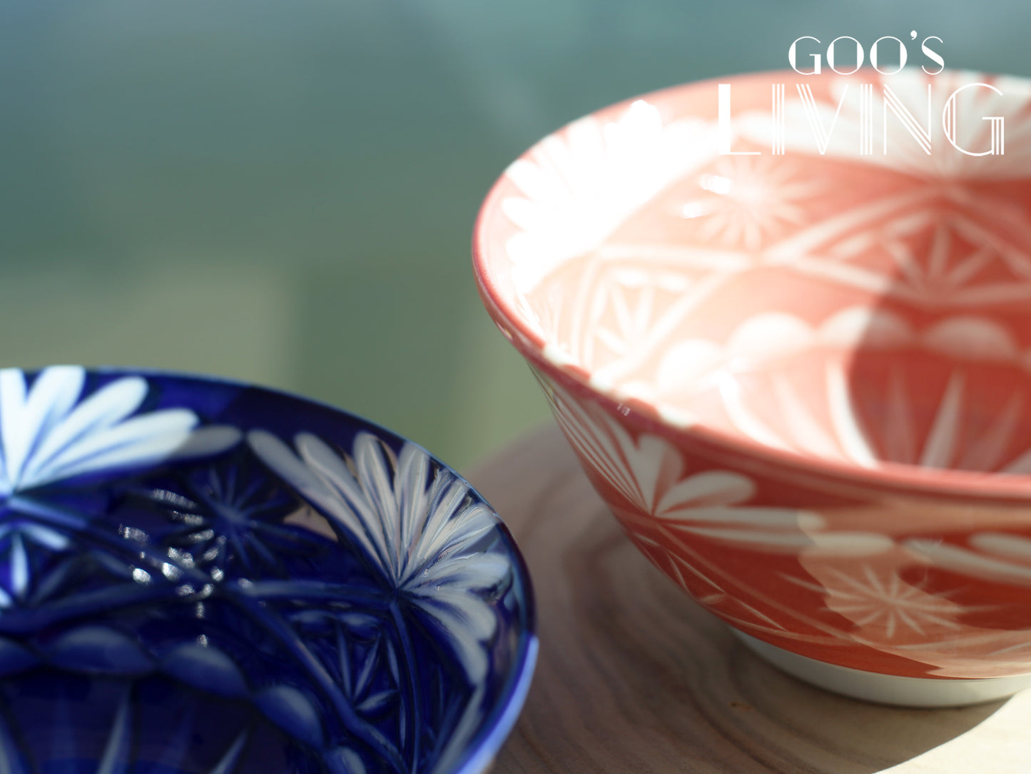 江戸切子風 美濃燒多用途對碗