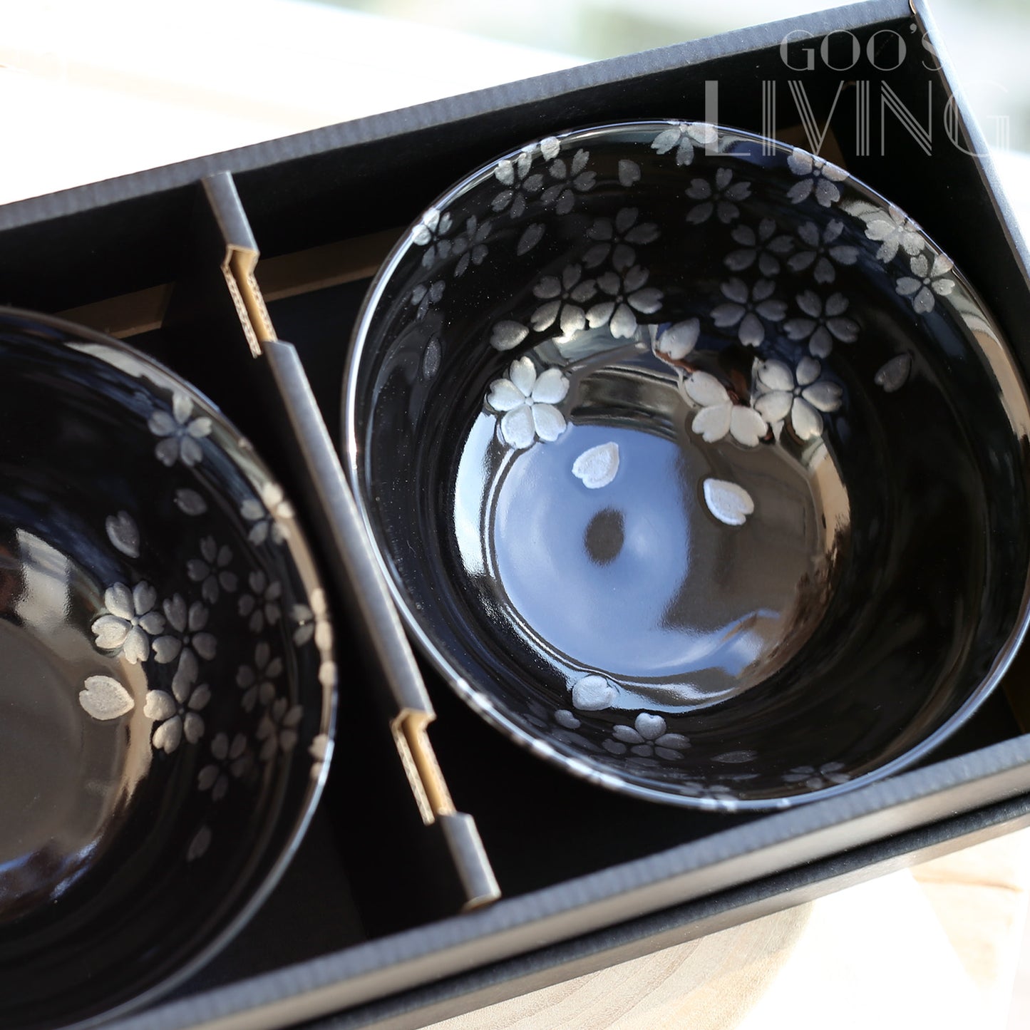 銀彩櫻 美濃燒多用途對碗