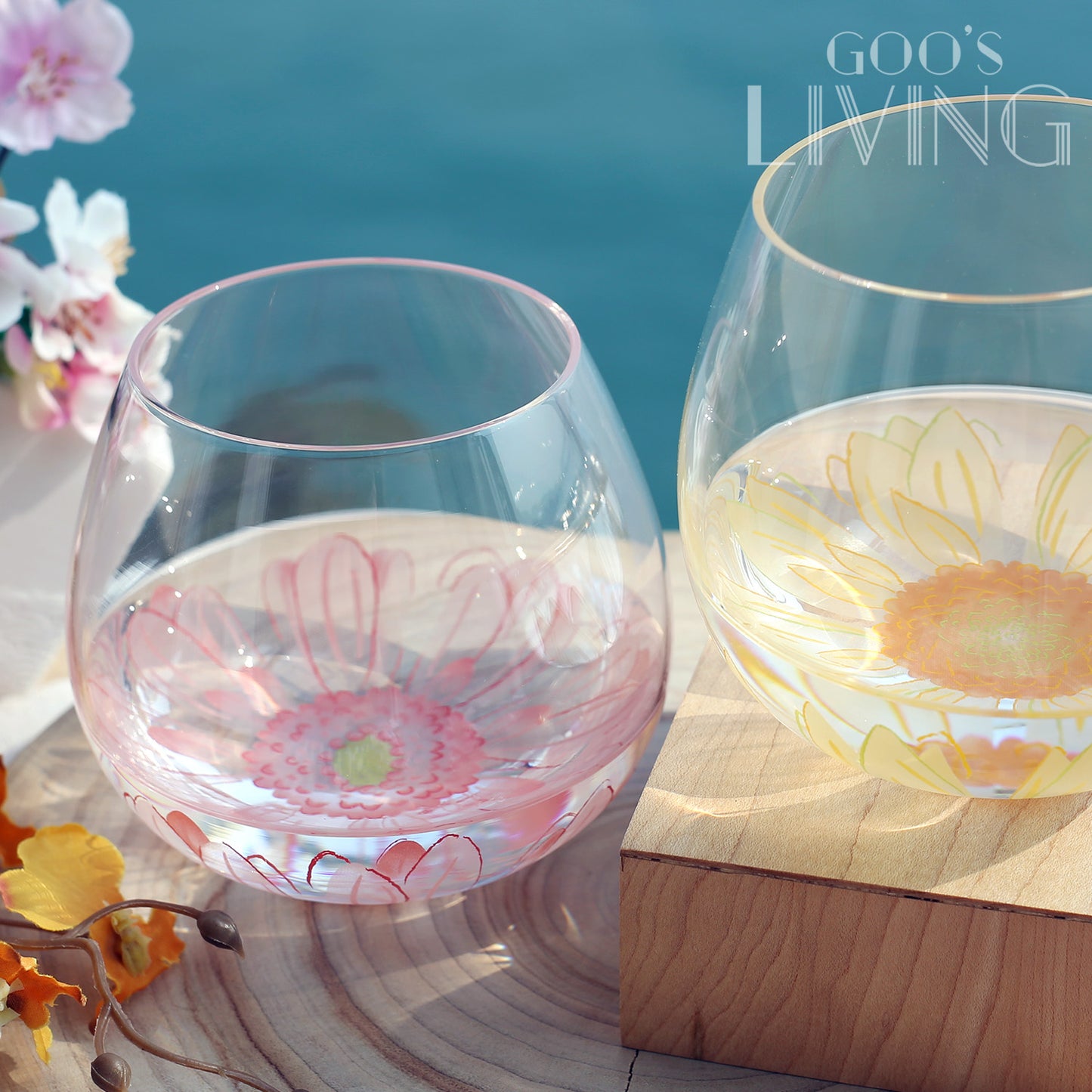 BENEDIRE Fleurir 非洲菊不倒翁玻璃杯