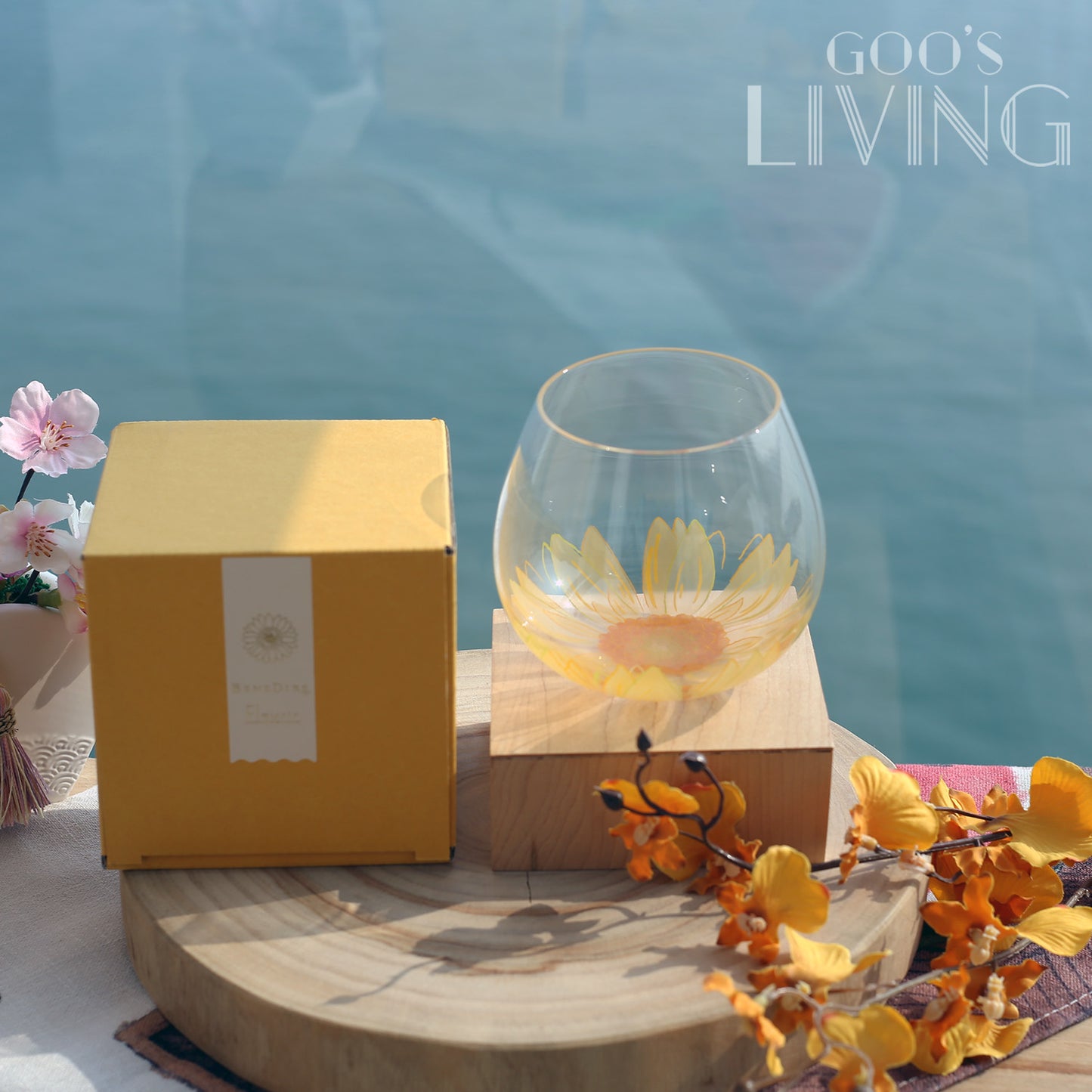 BENEDIRE Fleurir 非洲菊不倒翁玻璃杯