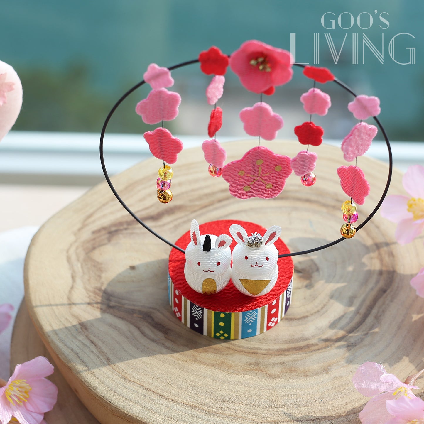 RYUKODO Q版櫻花小兔