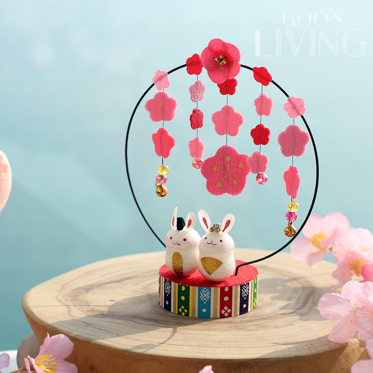 RYUKODO Q版櫻花小兔