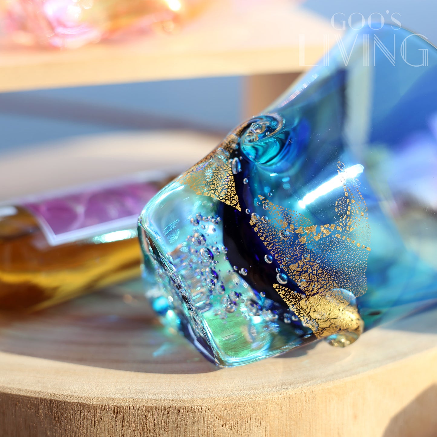 箔一 海神金箔玻璃杯