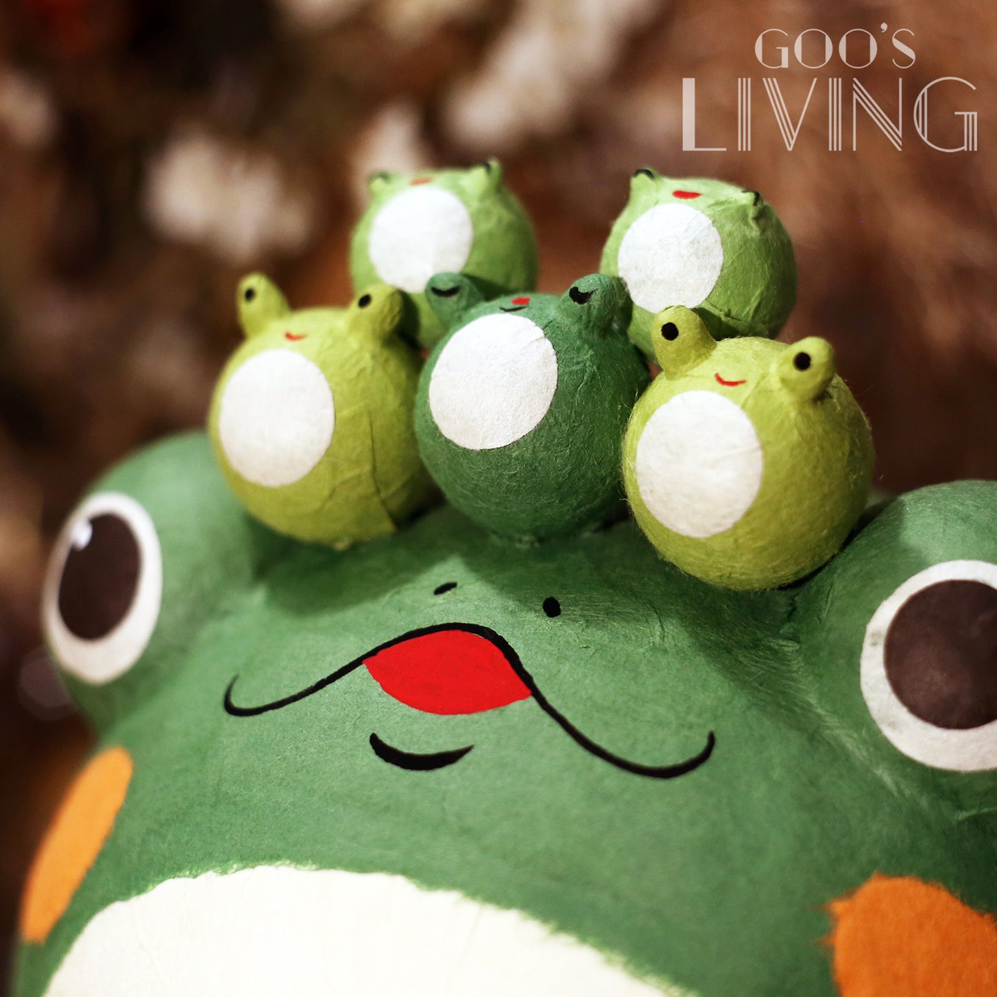 RYUKODO 和紙可愛青蛙系列