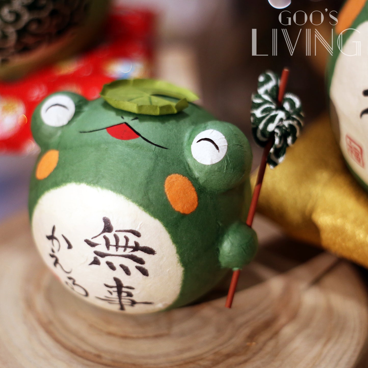 RYUKODO 和紙可愛青蛙系列