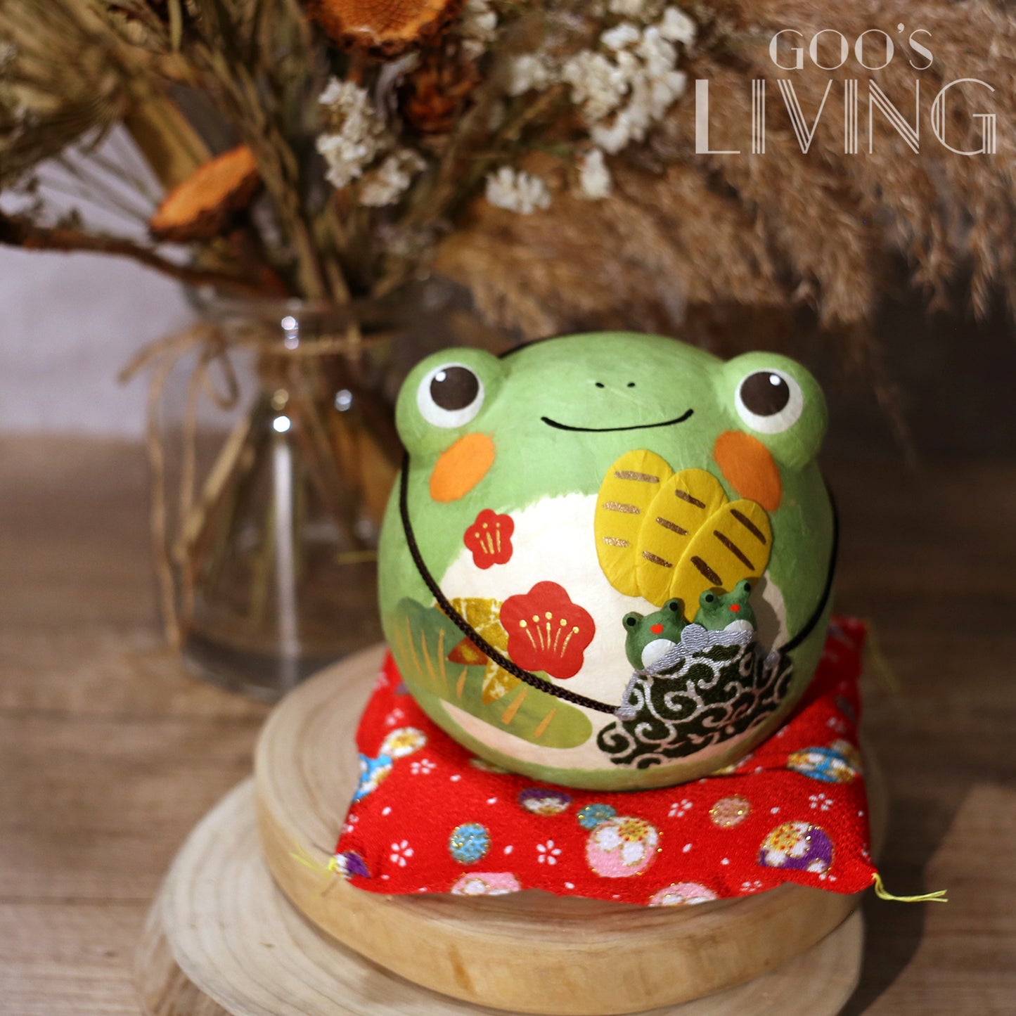 RYUKODO 和紙可愛青蛙系列