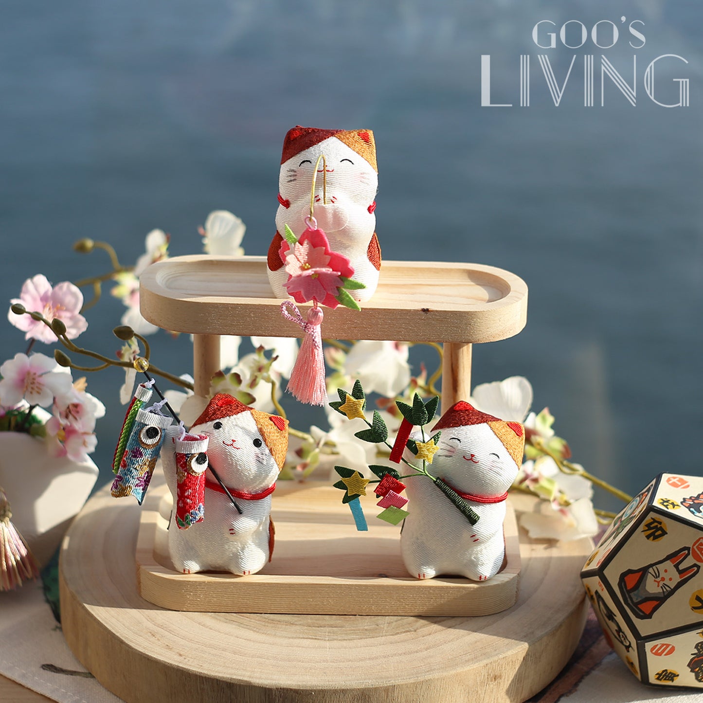 RYUKODO 季節性三色貓