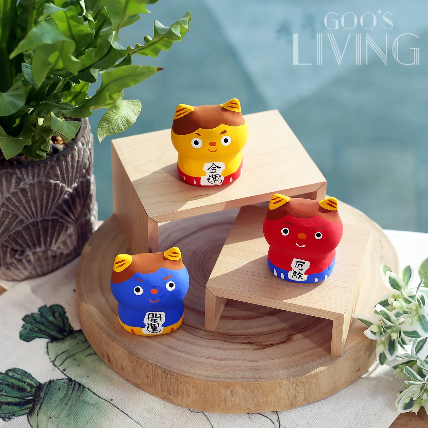 作舍 Q版陶瓷風水小鬼